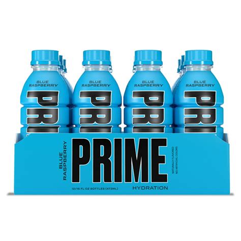 Prime Blue Raspberry Hydration Drink, 500ml Tjin's Toko, 57% OFF