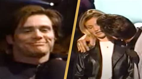 Jim Carrey had the perfect reaction straight after Cameron Diaz was forcefully kissed at MTV awards