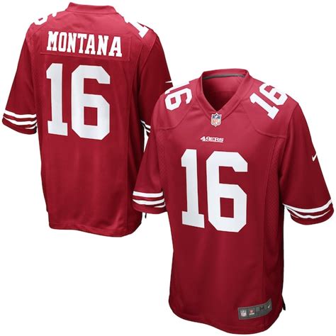 Joe Montana San Francisco 49ers Nike Retired Player Game Jersey ...