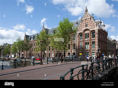 Oostindische Huis, former headquarters of the VOC, Dutch East India Company, Amsterdam, Holland ...