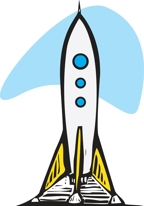 Rocket launch clipart - Clipground