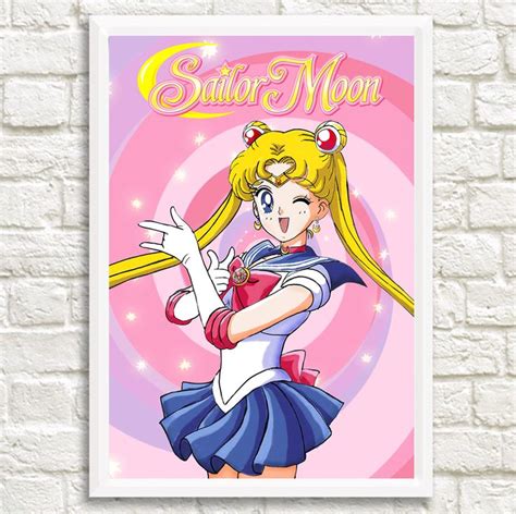 Sailor Moon Poster Printable Printable-prints-anime-sailor - Etsy ...