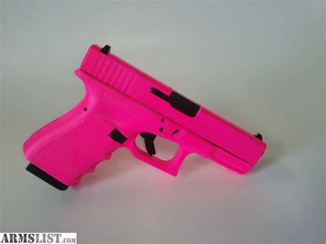 Bolsos De Trapillo: Pink Glock Receiver