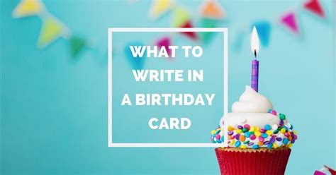 What to Write in a Birthday Card: Messages and Wishes - Gift Ideas Corner