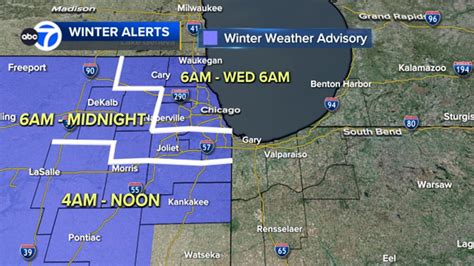 How much snow is Chicago getting? Snowfall to begin before Tuesday morning rush hour, up to 4 ...