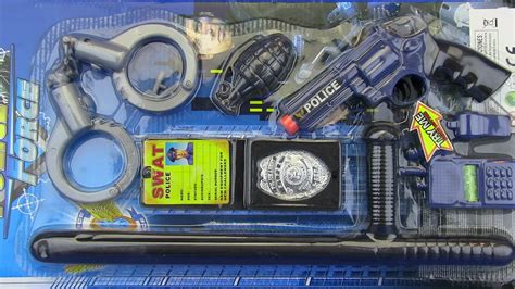 Toys for kids !Toy Gun Police set Video for kids - YouTube