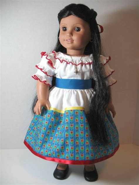 American Girl Josefina Feast Day Outfit by ThreadsOfTroy on Etsy