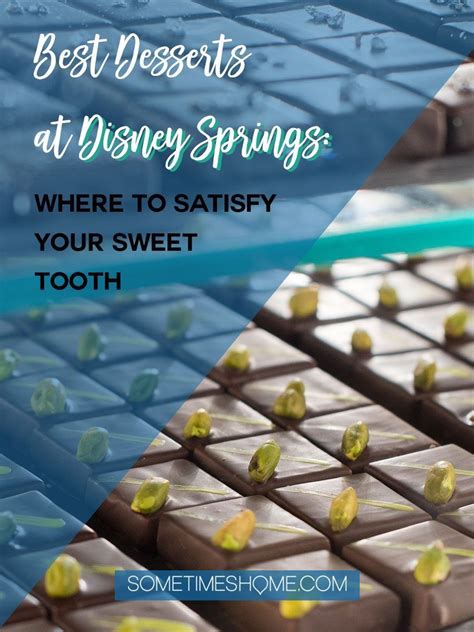 Best Disney Springs Desserts at Walt Disney World in Orlando Florida | Spring desserts, Disney ...