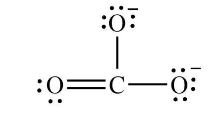 Lewis Structure Of Carbonate Ion