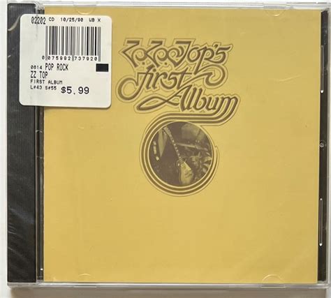 ZZ Top First Album CD Sealed - Etsy