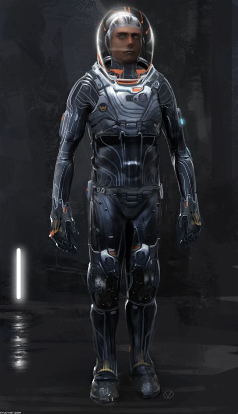 PROMETHEUS | Space suit, Concept art characters, Concept art