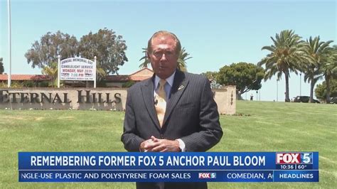 Remembering Former FOX 5 Anchor Paul Bloom - YouTube