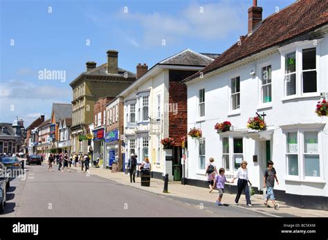 High Street, Petersfield, Hampshire, England, United Kingdom Stock ...