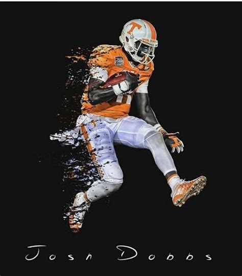 Joshua Dobbs does it better on his terms! | Tennessee football, Tennessee volunteers, Tn vols