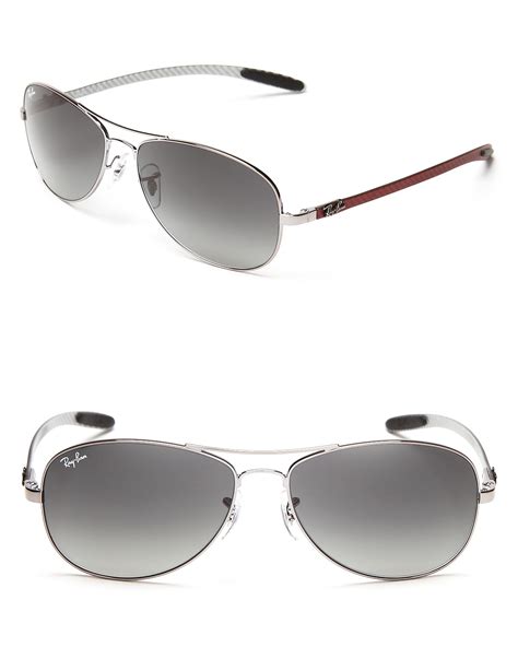 Ray-Ban Carbon Fiber Tech Aviator Sunglasses | Bloomingdale's