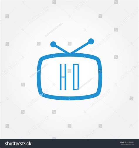 Hd Logo Vector Stock Vector (Royalty Free) 523846669 | Shutterstock