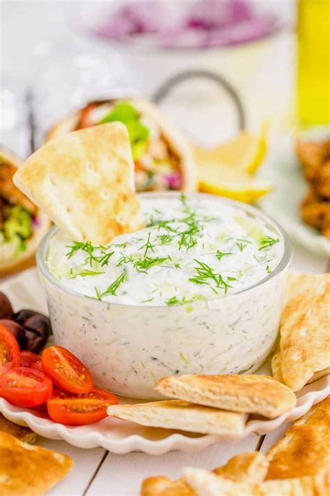 Creamy Homemade Tzatziki Dip | Table for Two