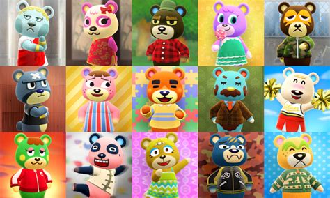 Animal Crossing: New Horizons - Bear Villagers PC Quiz - By Exodiafinder687