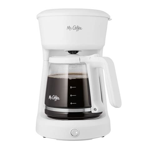 Mr. Coffee 12-Cup Switch Coffee Maker, White - Walmart.com | Coffee ...