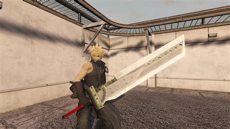 Cloud Strife [Add-On Ped] - GTA5-Mods.com