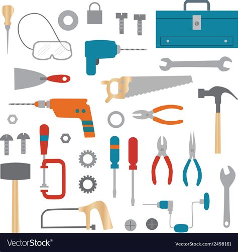 Tools clipart Royalty Free Vector Image - VectorStock