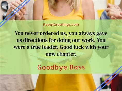 50 Farewell Message To Boss With Best Wishes – Events Greetings