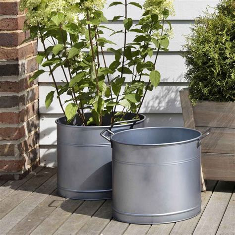 Galvanised Garden Planters Uk | Fasci Garden