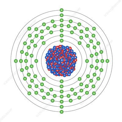 Californium, atomic structure - Stock Image - C013/1841 - Science Photo Library