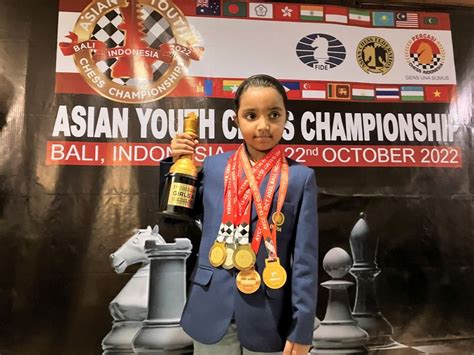 India wins 46 medals at Asian Youth Chess Championships 2022 ...