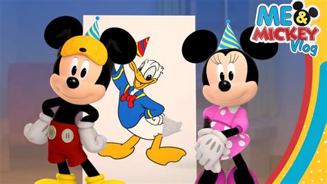 Mickey and Minnie Mouse Play Birthday Party Games 🎈 | Me & Mickey | Vlog 75 |@disneyjr - YouTube