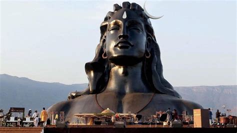 112-foot-tall Adi Yogi statue in K'taka to be inaugurated tomorrow ...