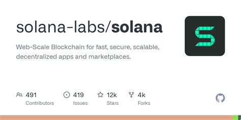 Issues · solana-labs/solana · GitHub