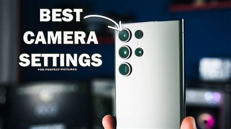 BEST CAMERA SETTING SAMSUNG S23 ULTRA - Miglior Settaggi - YouTube