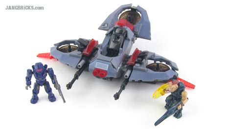 Mega Bloks Halo ONI REAP-X set reviews: Siege Bike & Light VTOL