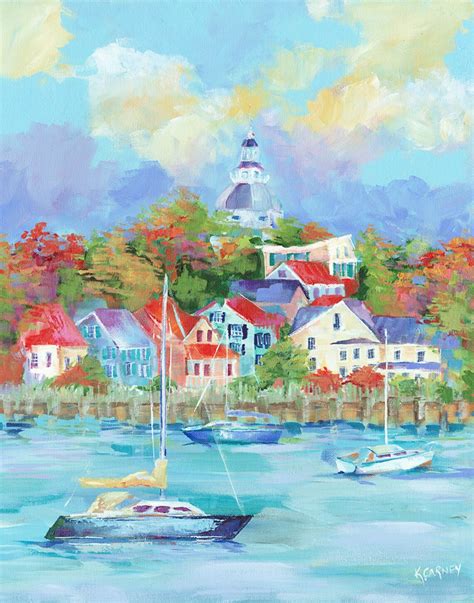 Annapolis Fall : Fine art giclee Annapolis Fall print from | Etsy