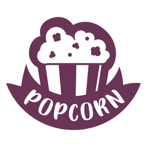 Pantry Popcorn Label PNG & SVG Design For T-Shirts