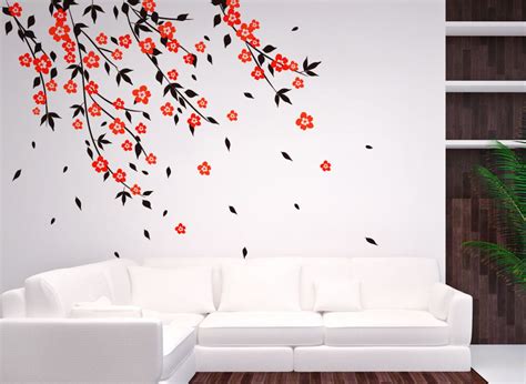 Cherry Blossom Tree Wall Decal Wall Stickers for Bedrooms | Etsy