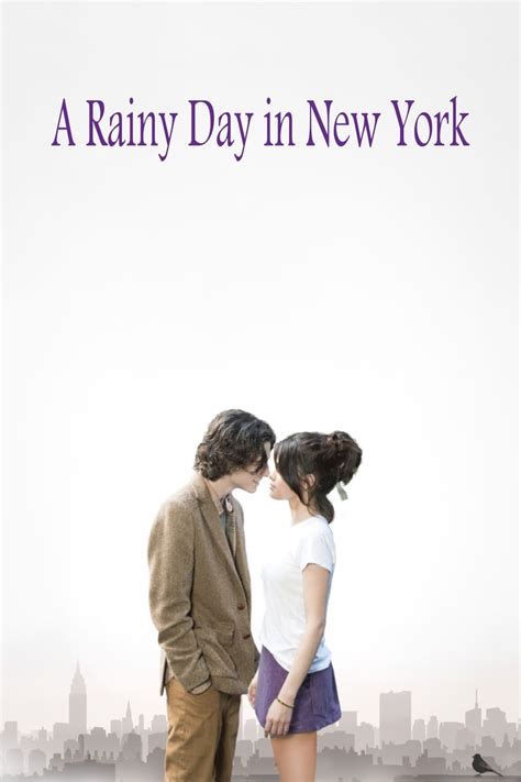 A Rainy Day in New York (2019) - Posters — The Movie Database (TMDB)