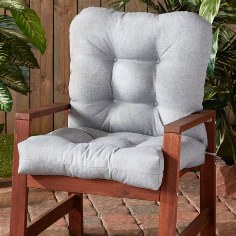 Heather Gray Outdoor Chair Cushion - Walmart.com