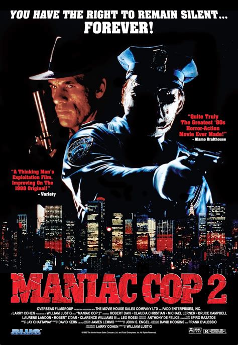 Johnny LaRue's Crane Shot: Maniac Cop 2 / Maniac Cop 3: Badge Of Silence