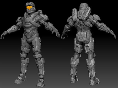 ArtStation - Armor set for halo 4