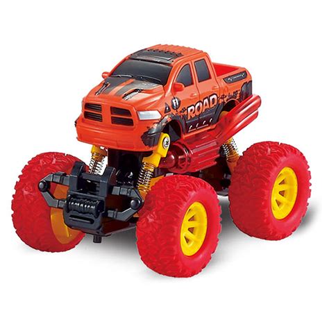 Toddler Cars Toys,Pull Back Trucks Kids Toys,Inertia Car Toys Friction ...