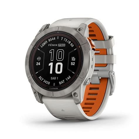 fēnix 7X Pro - Jam Tangan GPS Multisport dengan Senter & Tenaga Surya (Titanium) | Rekreasi luar ...