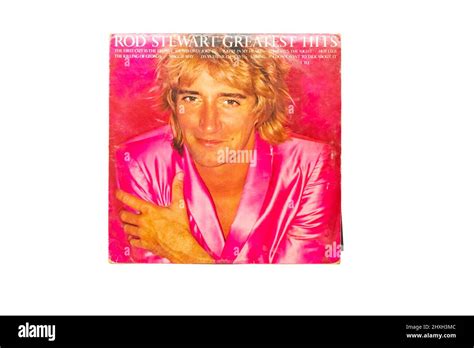 Rod stewart greatest hits vinyl LP record cover Stock Photo - Alamy