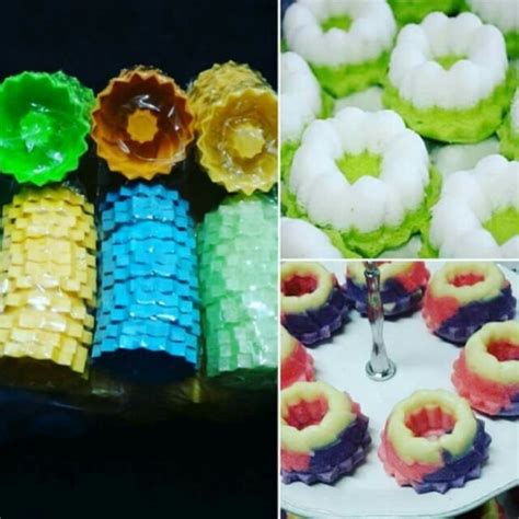 Kuih Puteri Ayu Acuan Kuih Ayu mould Acu Putu Aju Coarse Pattern Jelly Mould / Pudding Mould ...