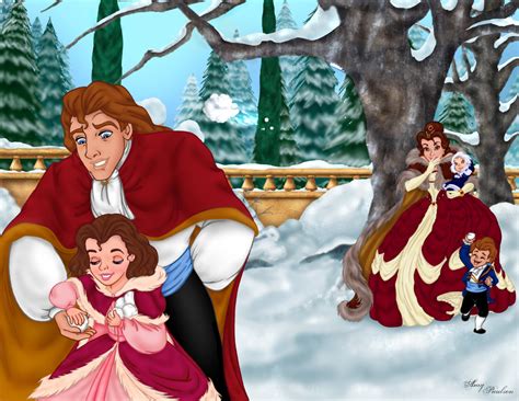 Belle's Family - Disney Princess Fan Art (6840320) - Fanpop