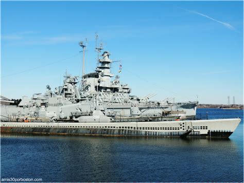 Visita al USS Massachusetts en el Museo de Battleship Cove