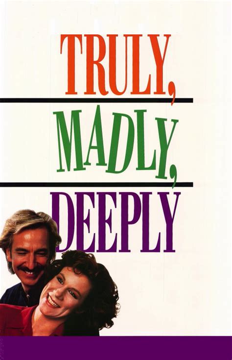 Truly Madly Deeply - Where to Watch and Stream - TV Guide