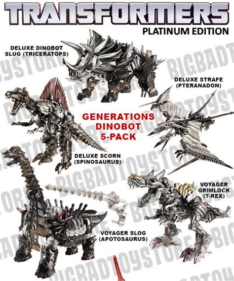 Platinum Dinobots - Blondlionezel Photo (37391752) - Fanpop