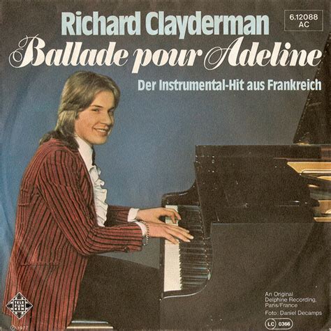 Richard Clayderman – Ballade Pour Adeline (1977, Vinyl) - Discogs